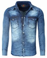 Mieux porter une chemise en jean homme